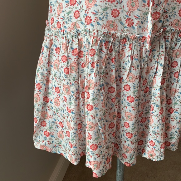 CYNTHIA ROWLEY Floral Sleeveless Blouse Medium - Picture 4 of 7